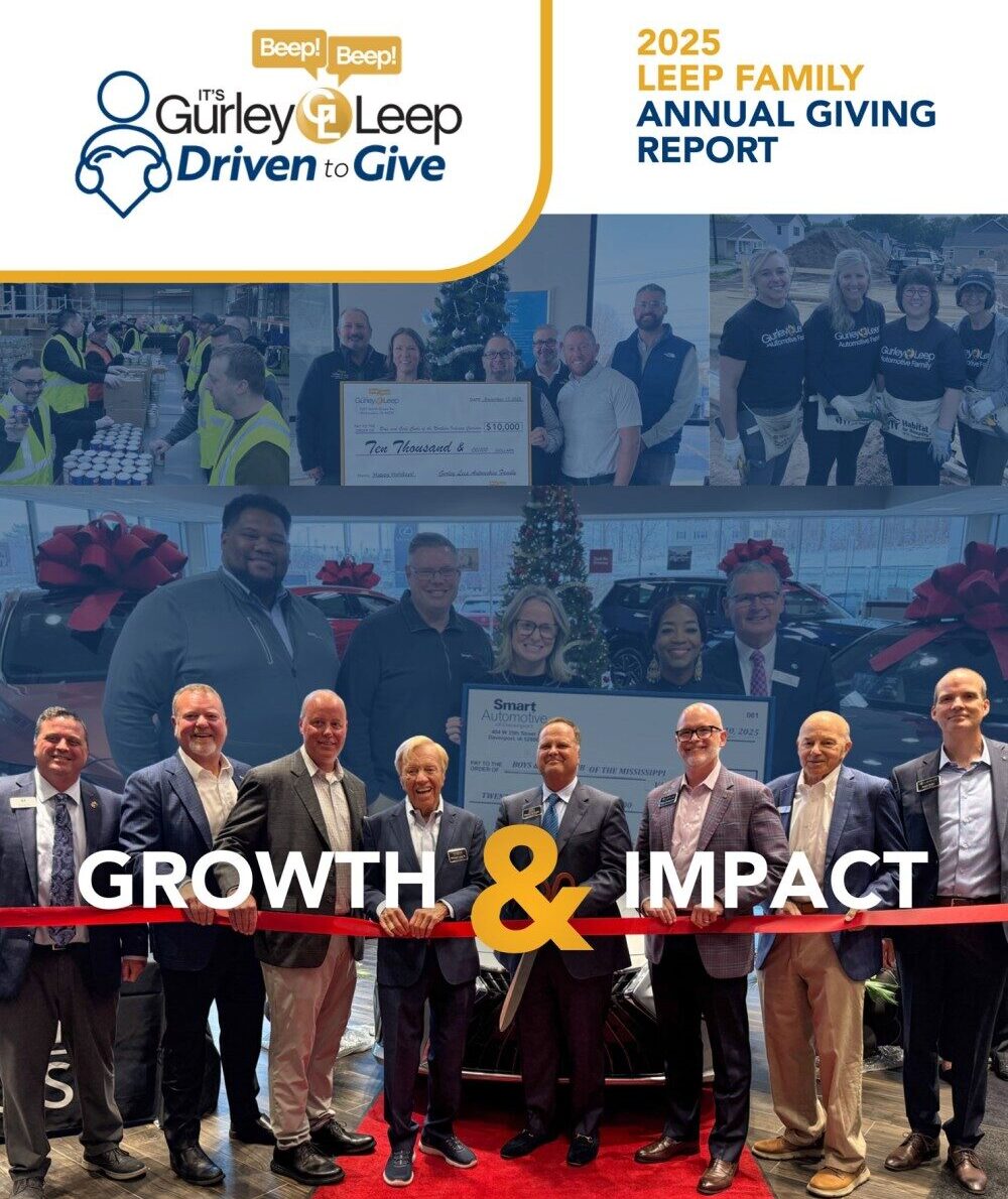 Front Cover of our 2025 Driven to Give Report