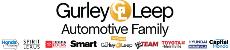 Gurley Leep Automotive Family Logo