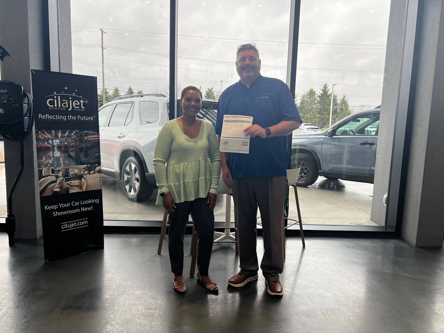 Haven House check presentation